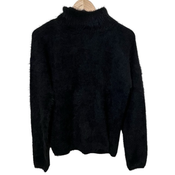 Sanctuary Women's High Neck Fuzzy Sweater Size L - Picture 4 of 15